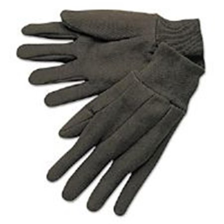 JACKSON SAFETY 127-7100 Jerseys General Purpose Gloves, Brown, Large - 12 Pairs LU2665525